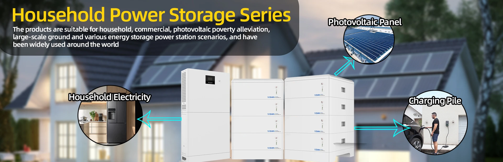 household-power-storage-series