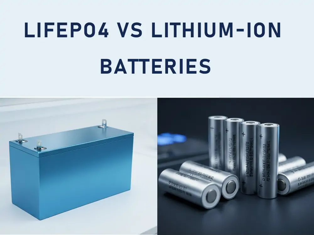 LiFePO4 Vs Lithium-Ion Batteries