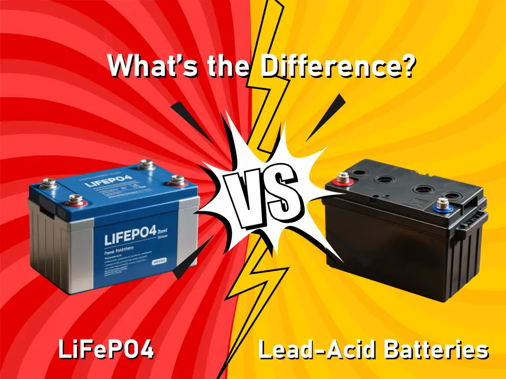 LiFePO4 vs Lead-Acid Batteries: What's the Difference