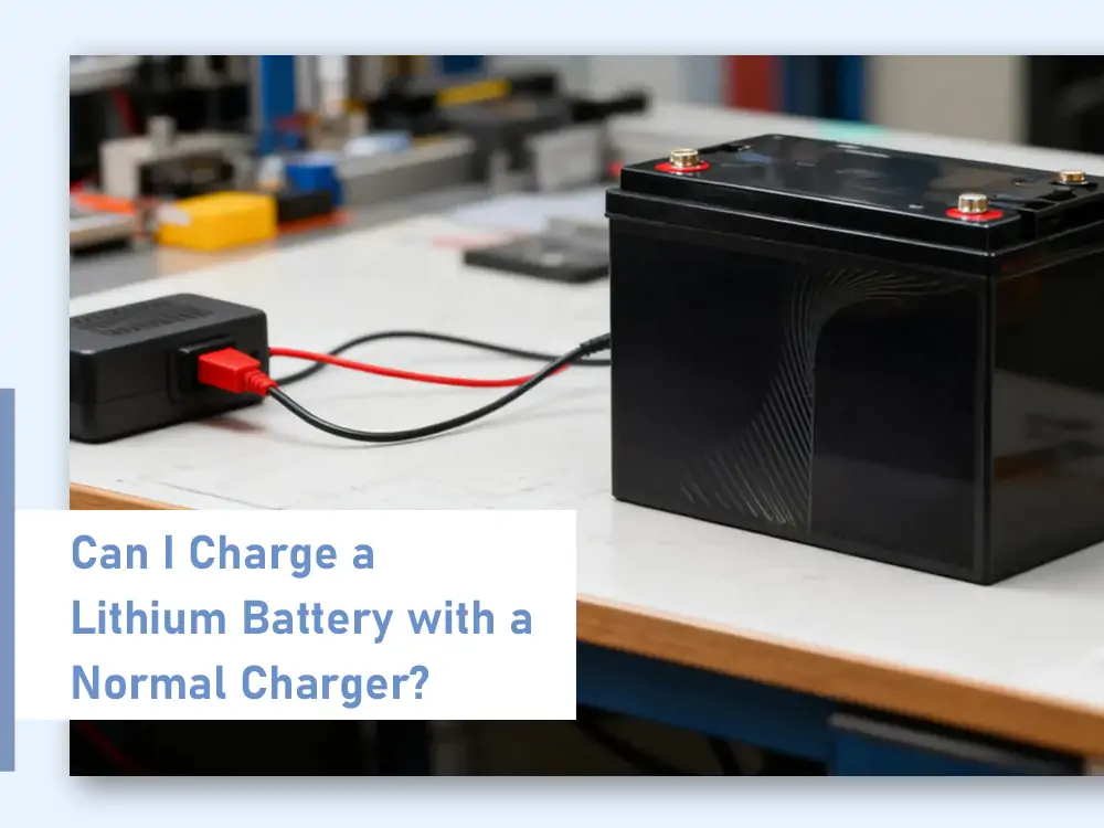 Can I Charge a Lithium Battery with a Normal Charger