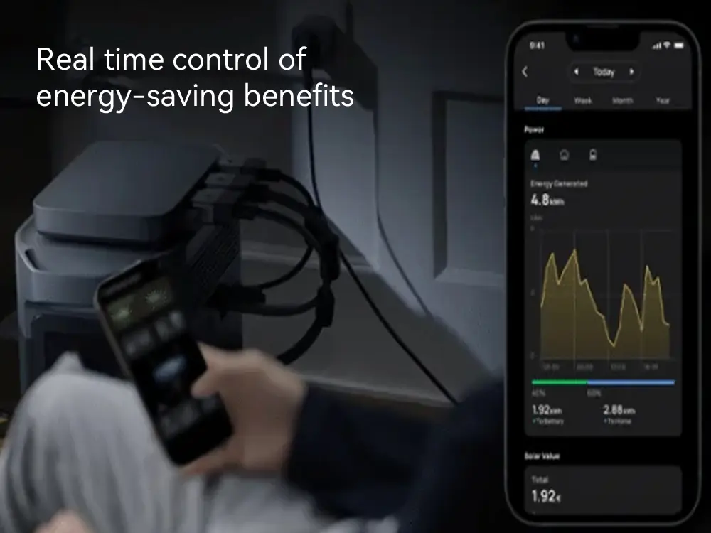 에너지 절약 혜택의 실시간 제어