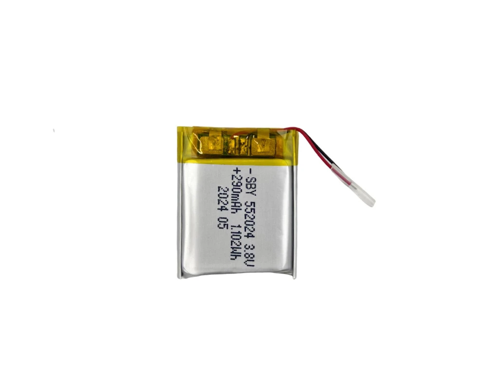290mAh 3.8V Small Soft-pack Lipo Rechargeable Battery