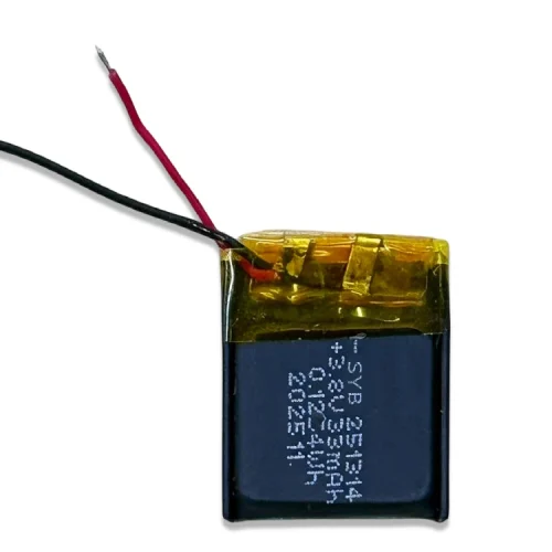 33mAh 3.8V小型ソフトパックリポ充電池