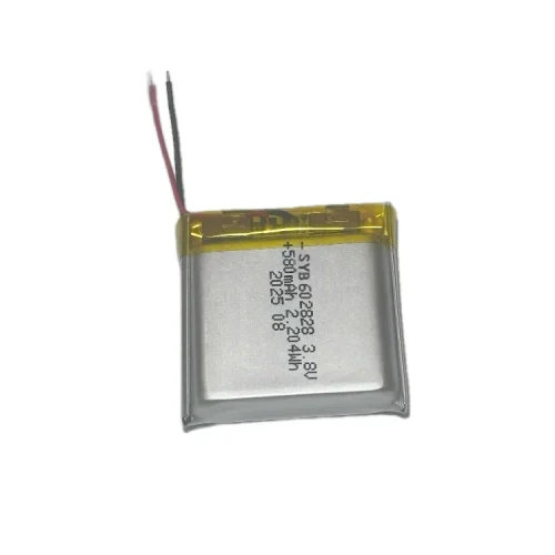 580mAh-3.8v-小型ソフトパック-リポ充電池