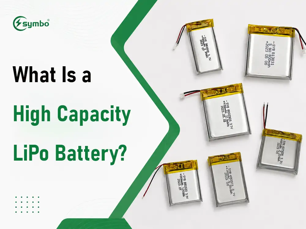 Qu'est-ce qu'une batterie LiPo haute capacité ?